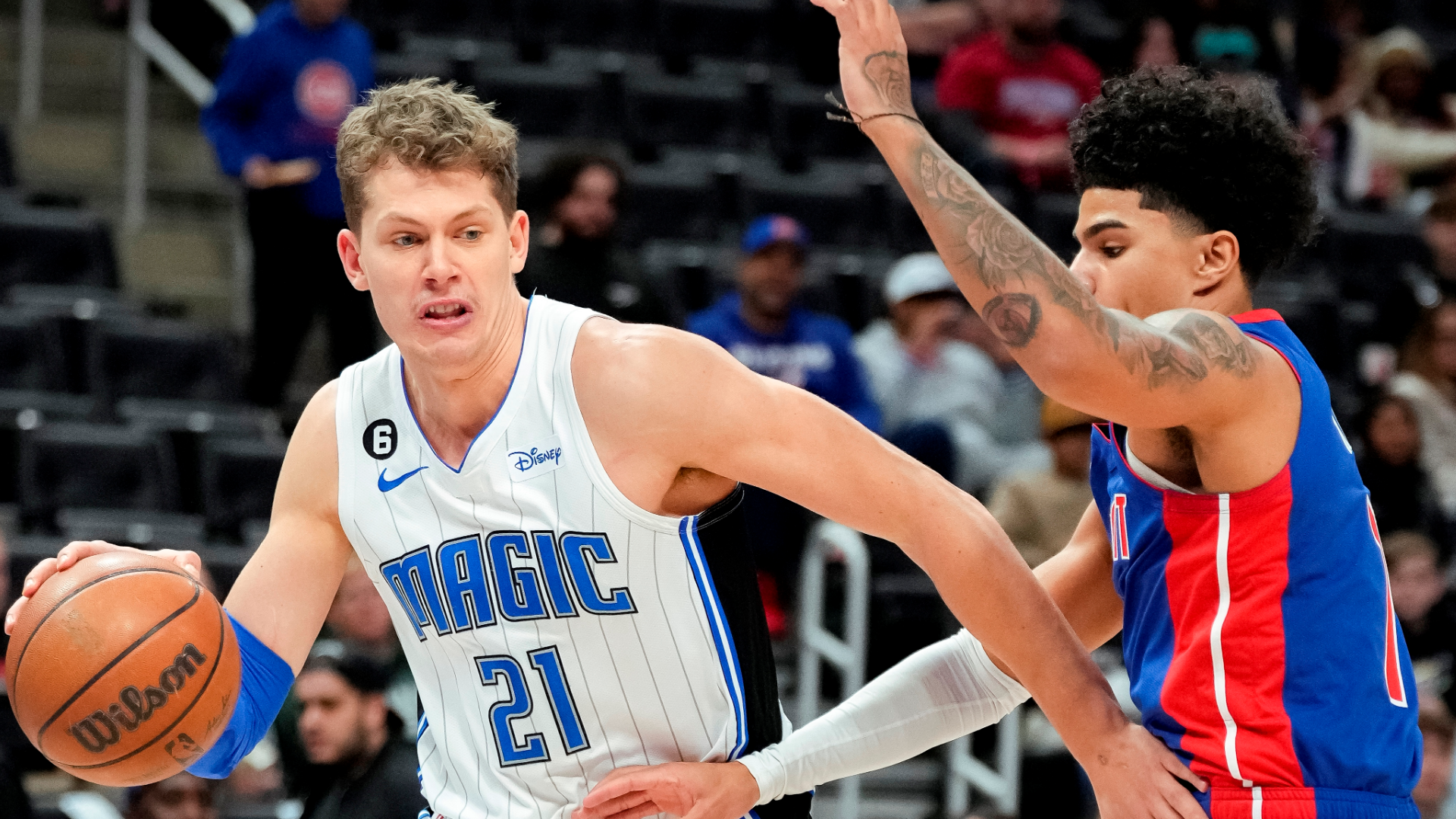 Killian Hayes, Mo Wagner ejected after fight breaks out in Pistons-Magic game