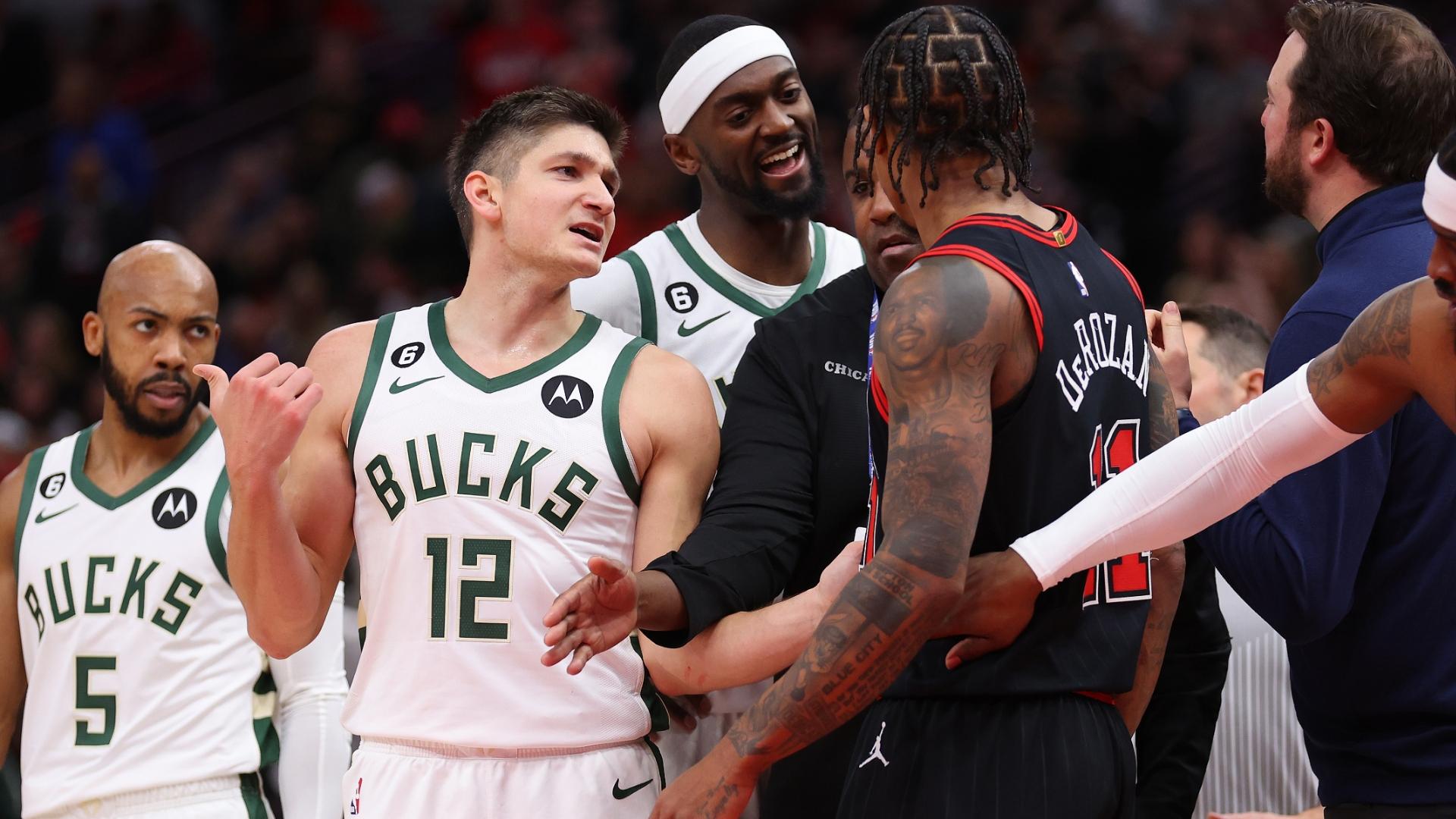 Timeline of Grayson Allen’s dirty plays: Alex Caruso injury, DeMar DeRozan shove adds to ugly history for Bucks guard