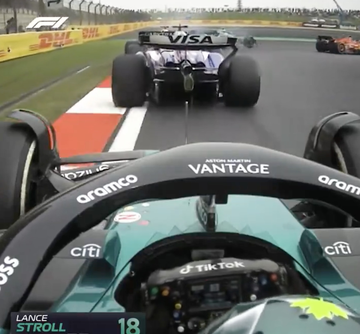 Daniel Ricciardo seething following Lance Stroll incident at F1 Chinese Grand Prix