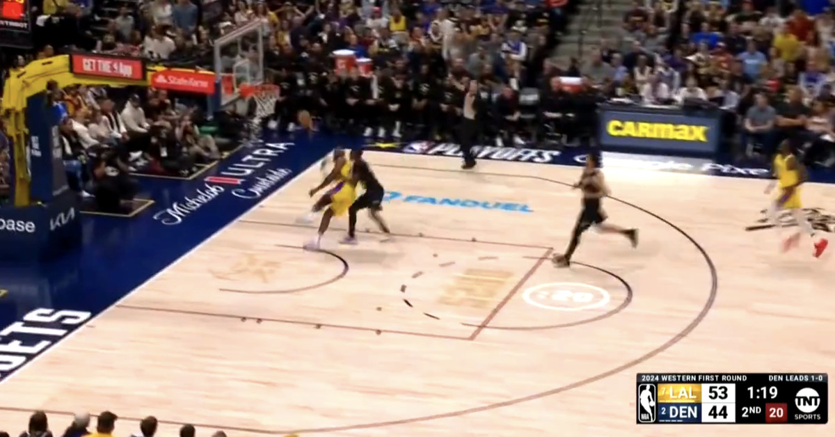 LeBron James’ impossible And-1 is wildest shot of 2024 NBA Playoffs