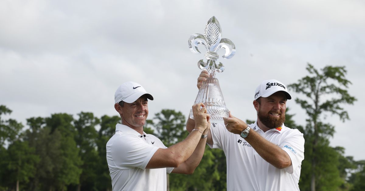 PGA Tour fans loving Irish party as Rory McIlroy, Shane Lowry win Zurich Classic