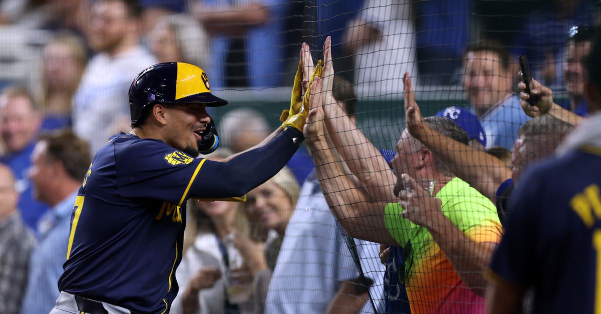 Brewers shortstop WIlly Adames told Royals fans his go-ahead HR was coming